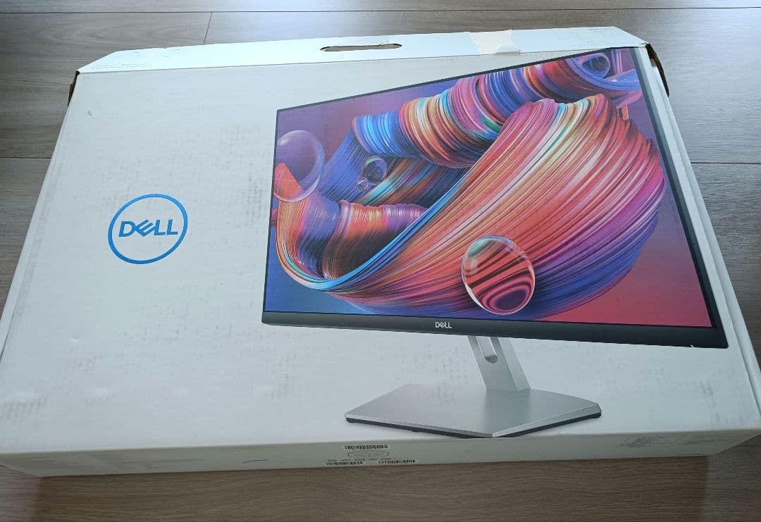 【美品・箱付き】Dell モニター S2721D　スピーカー内蔵
