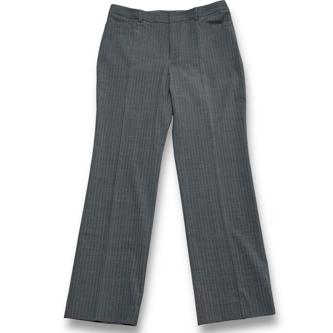 美品✨ 23区 グレー 2XL パンツスーツ 背抜き レディース 大きいサイズ