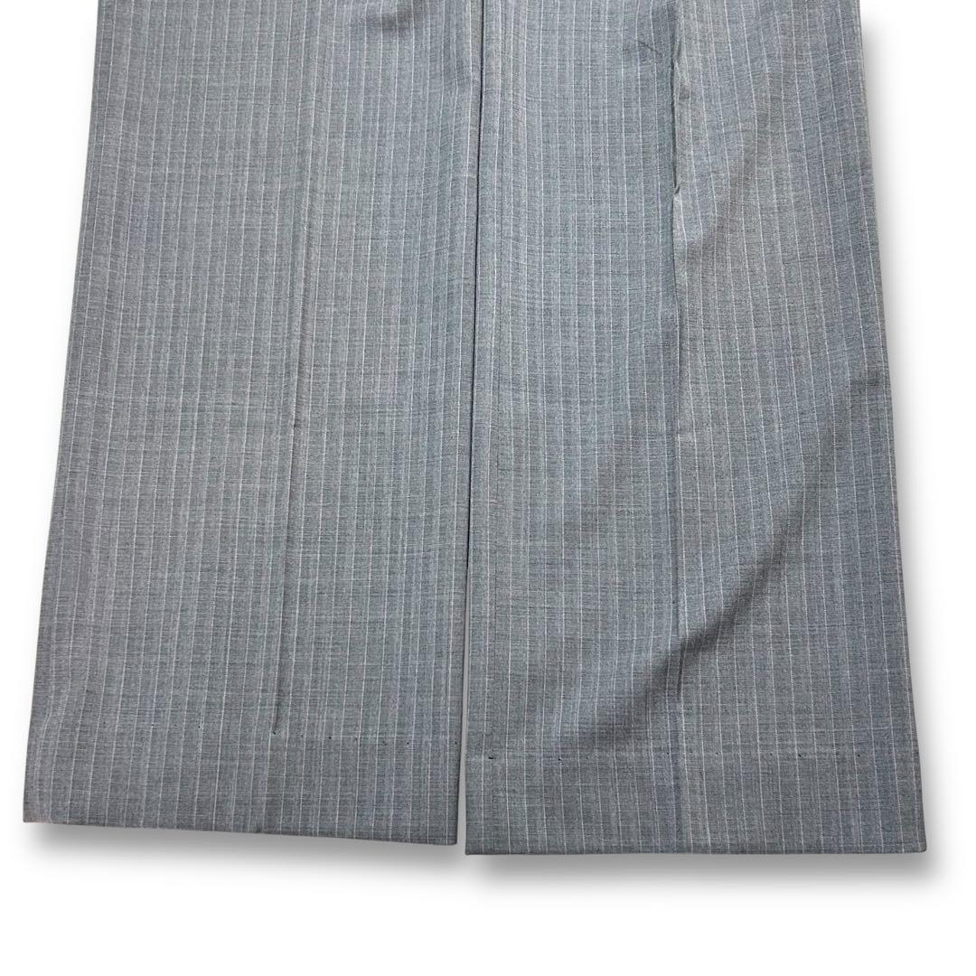 美品✨ 23区 グレー 2XL パンツスーツ 背抜き レディース 大きいサイズ