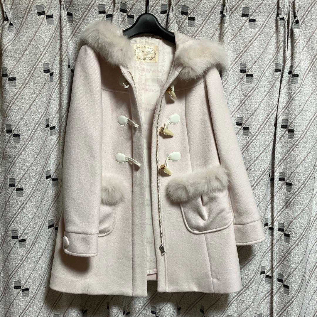 【新品未使用】LODISPOTTO ドリームダッフルポケットファーミドルコートM