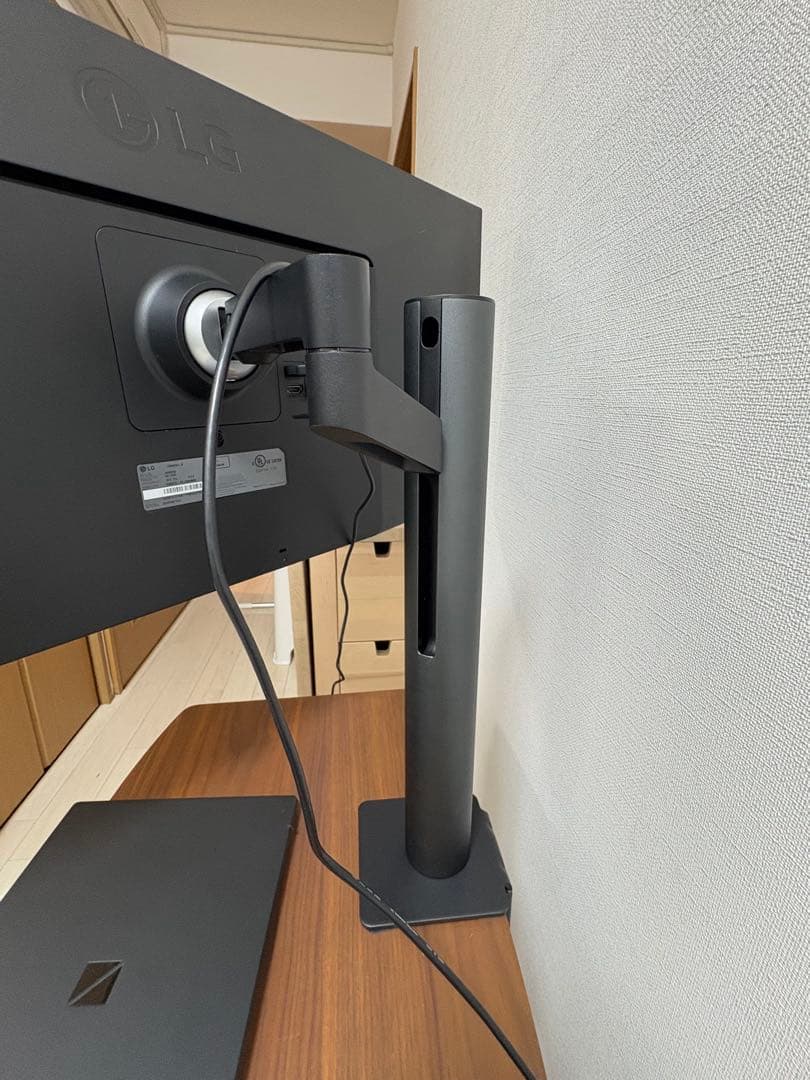 LGエルゴノミクススタンドUWQHD ウルトラワイドモニター34WN780-B