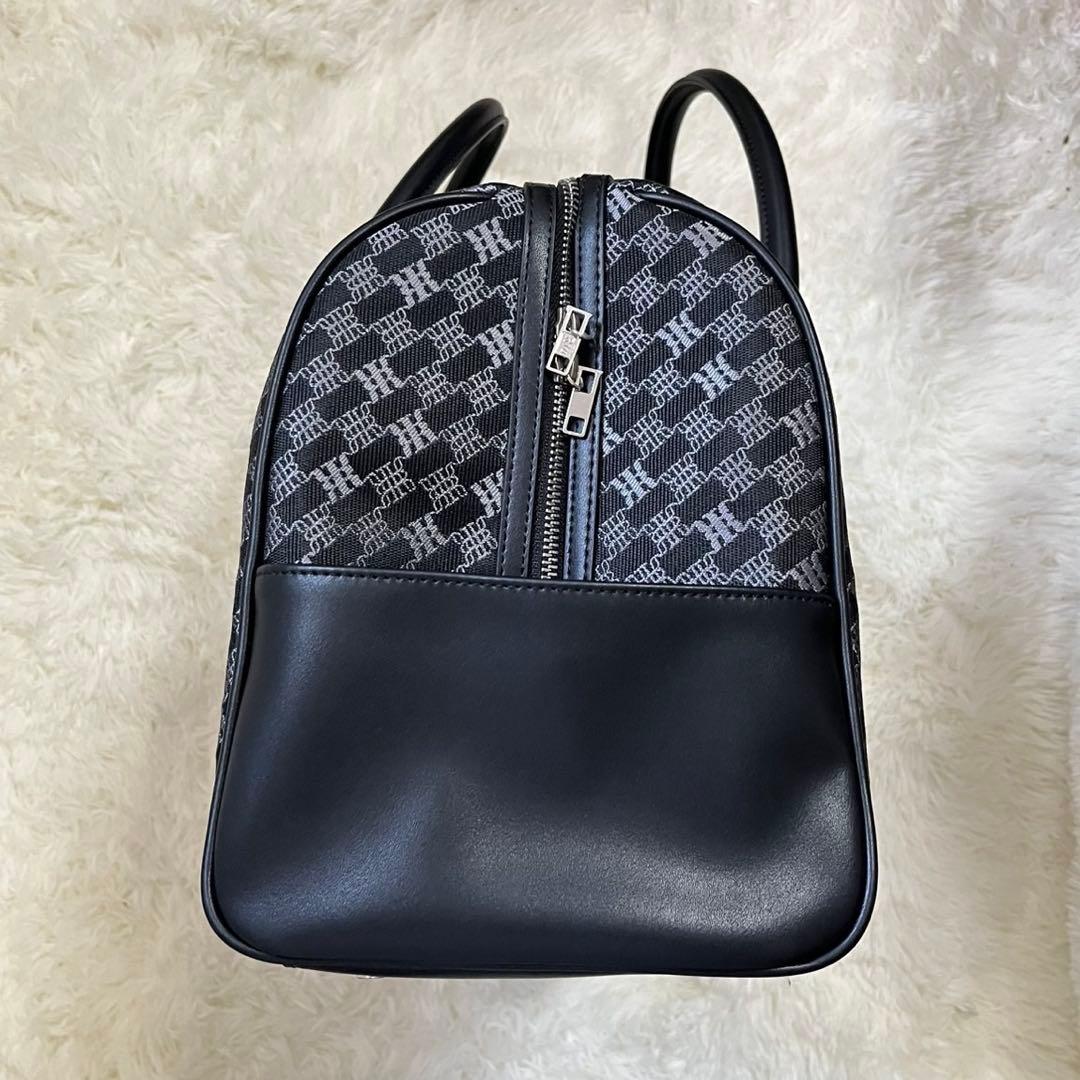 Riu チェック柄 2way ボストンバッグ