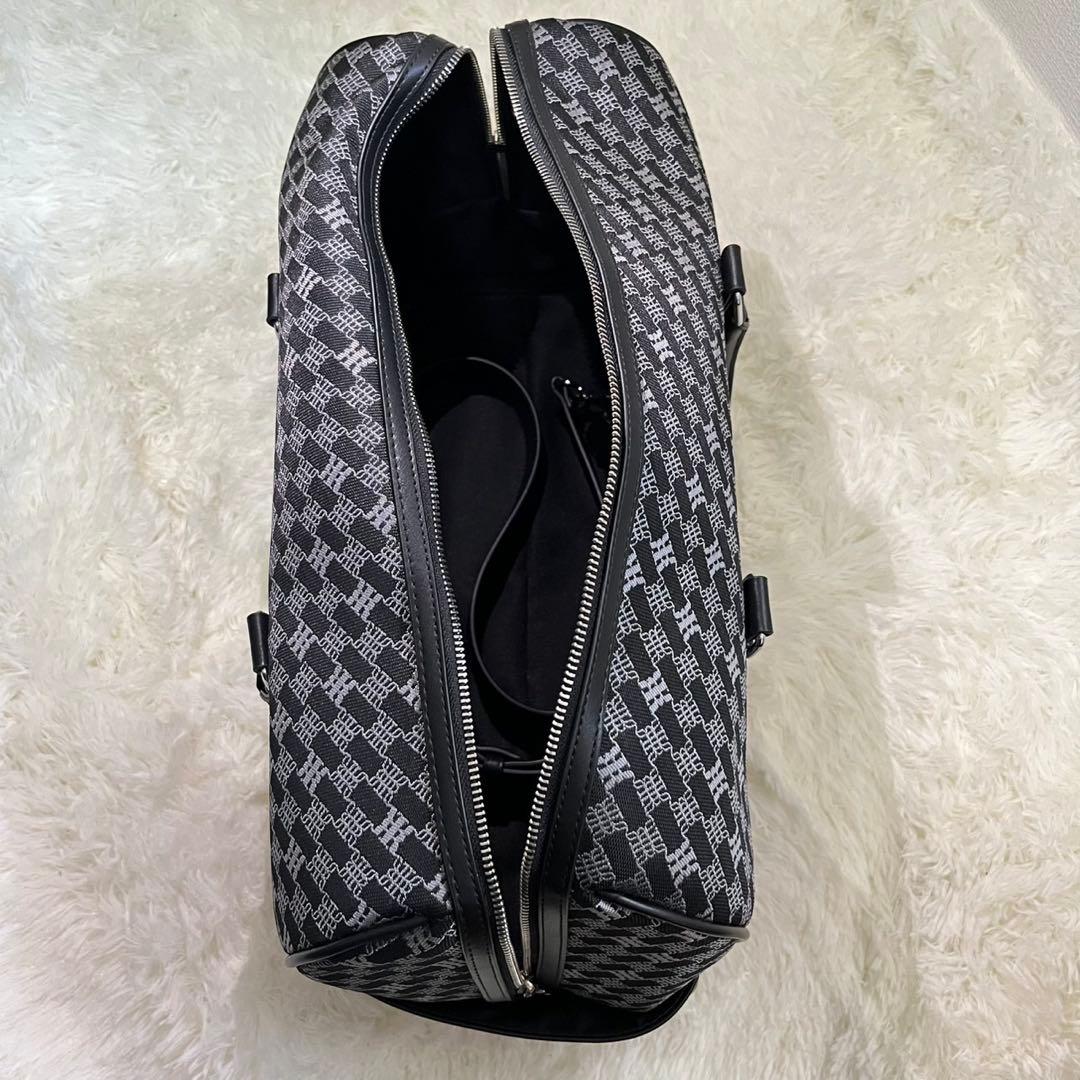 Riu チェック柄 2way ボストンバッグ