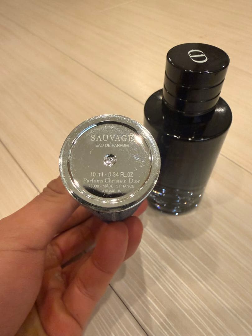 香水(男性用) Dior Sauvage Eau de Parfum 100ml + 10ml