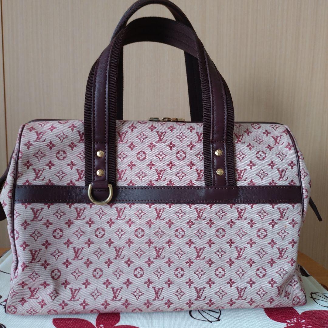 Louis Vuitton ボストンバッグ ピンク・ブラウン