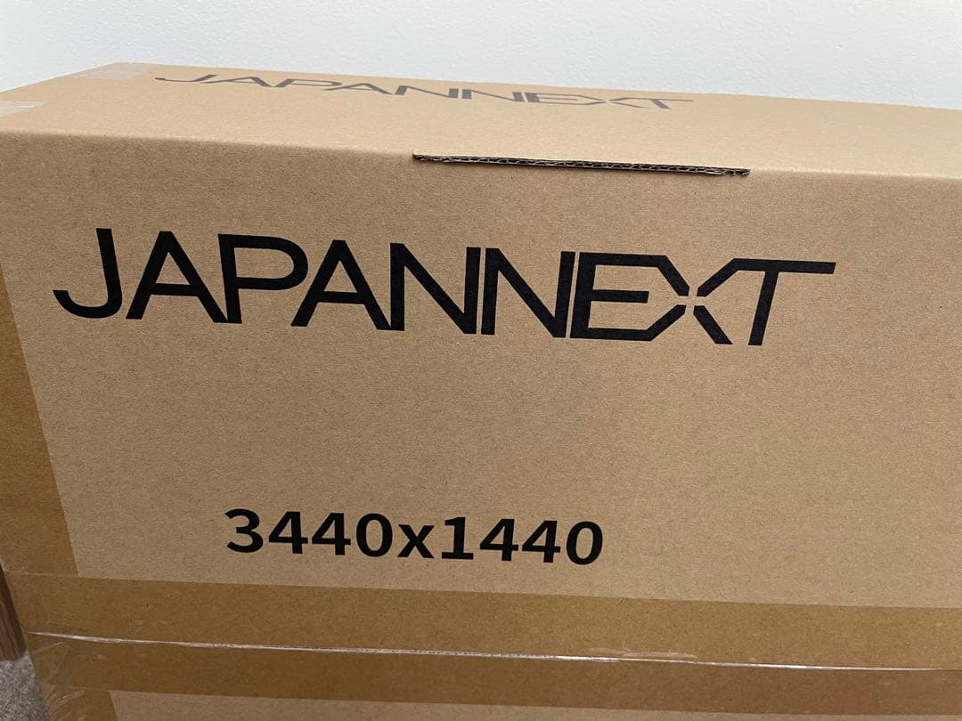 JAPANNEXT 34インチ WQHD 曲面モニター 新品未開封
