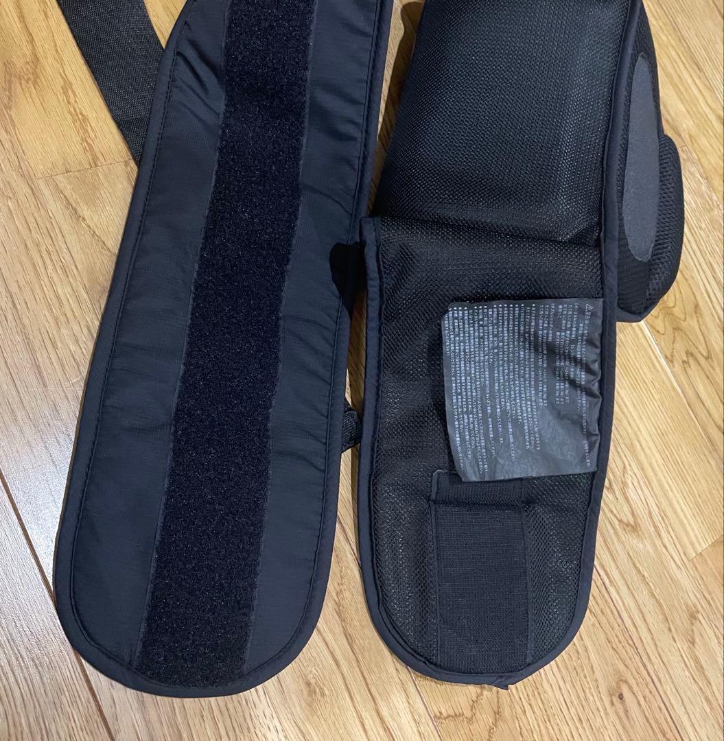 POLBAN ADVANCE ヒップシート　ブラック　シングルショルダーつき