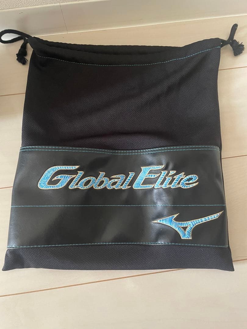 ミズノグローバルエリート　限定ラベル　ダイバーシティーブルー　坂本モデルオーダー