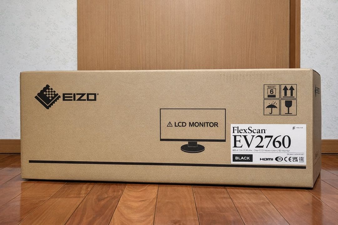 EIZO FlexScan EV2760 27インチブラック開封済未使用 元箱付