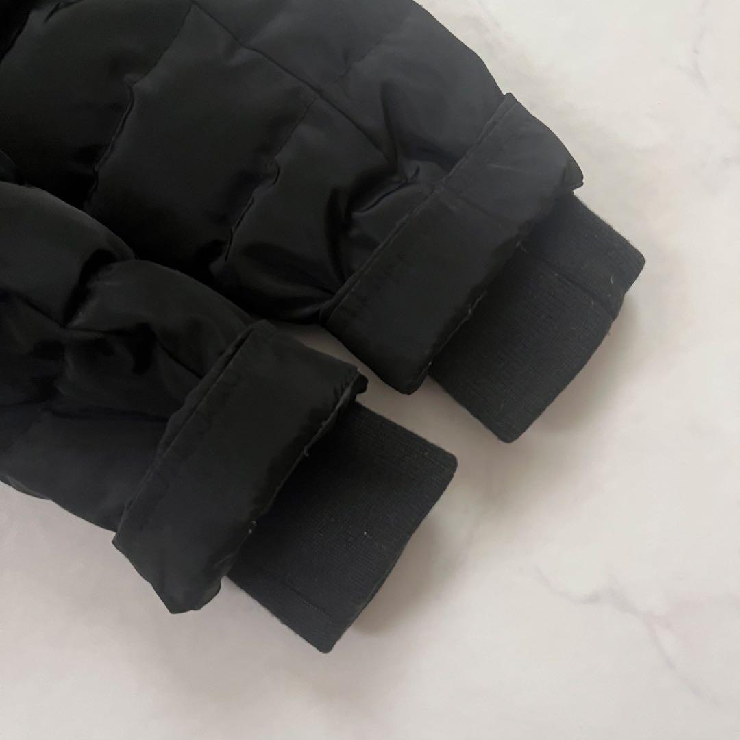 美品　ローレンラルフローレン　ダウンコート　ロング　ロゴパッチ　黒　Sサイズ相当