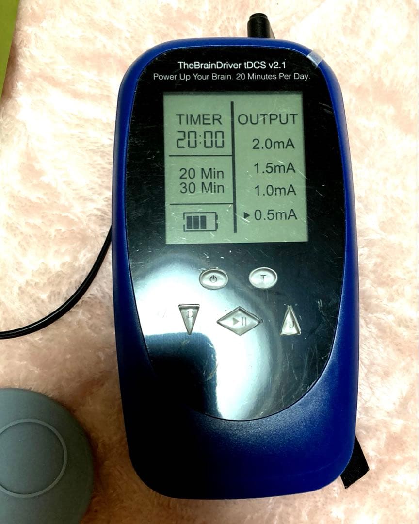 TheBrainD tDCS 動作確認済み 未使用スポンジ1セット付属