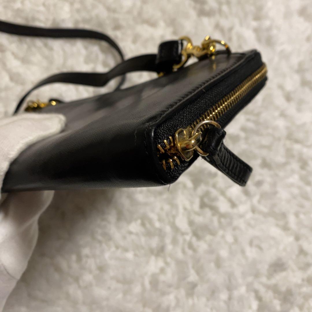 希少！PORTER WISE 2WAY TRAVEL WALLET長財布 馬革