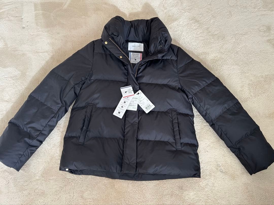 専用　opaque clip 撥水ショートダウン　ミュラーダウン　ブラック