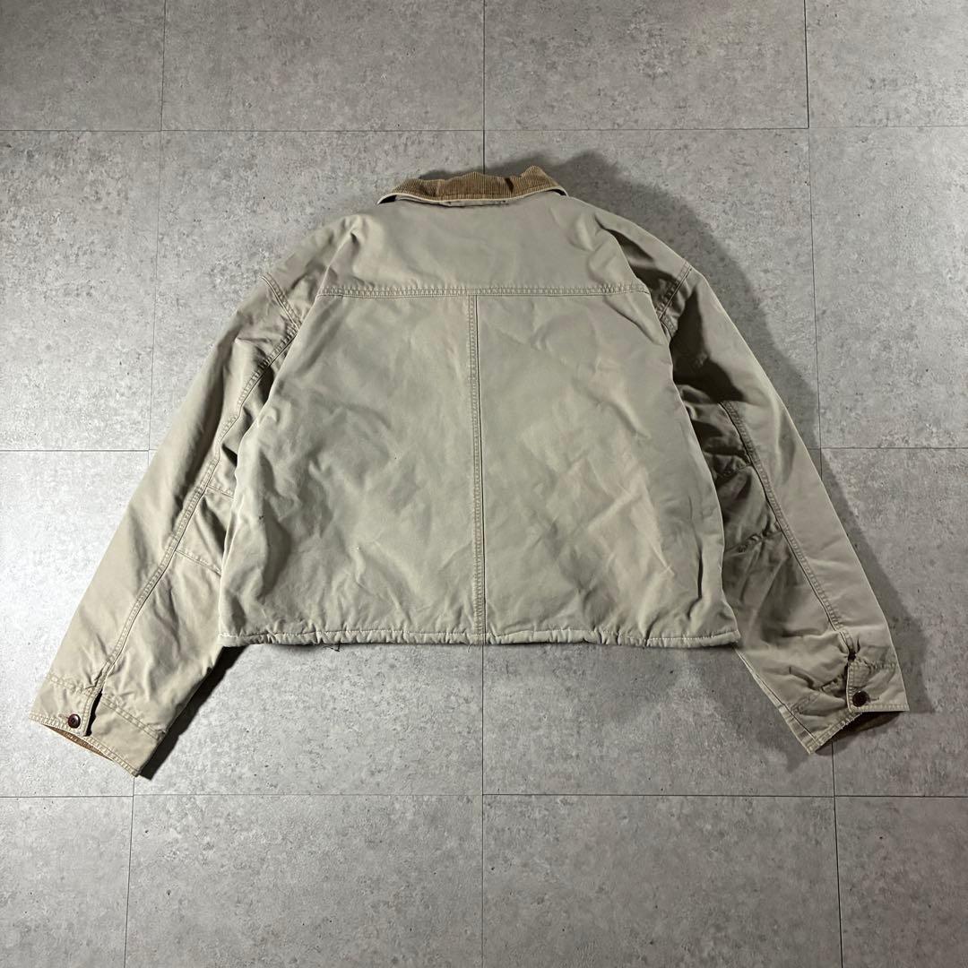 L.L.Bean中綿ダウンハンティングジャケット襟コーズクロップド丈超短丈Y2K