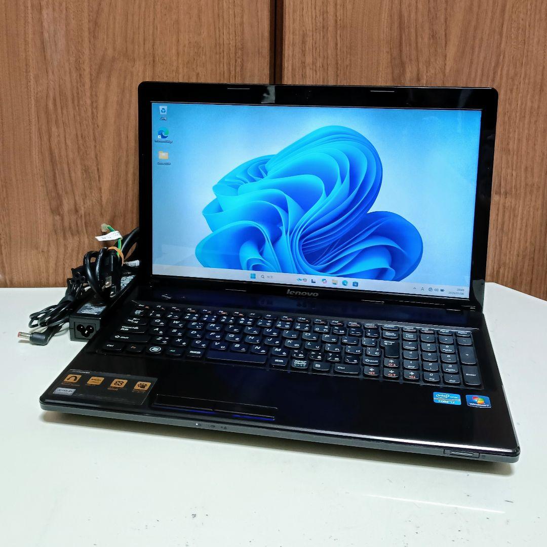 Lenovo Corei7 メモリ16GB SSD512GB DVD カメラ