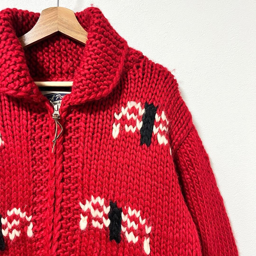 《Black Power》Spider Web Cowichan Sweater