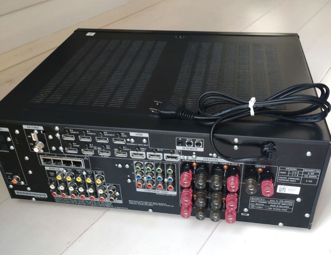 美品 SONY AVアンプ デジタルオーディオ STR-DN2030
