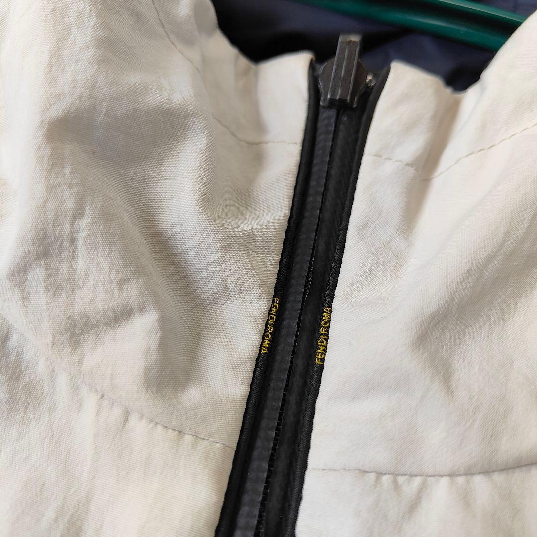 フェンディ　フード　ナイロンジャケット　リバーシブル　48　L