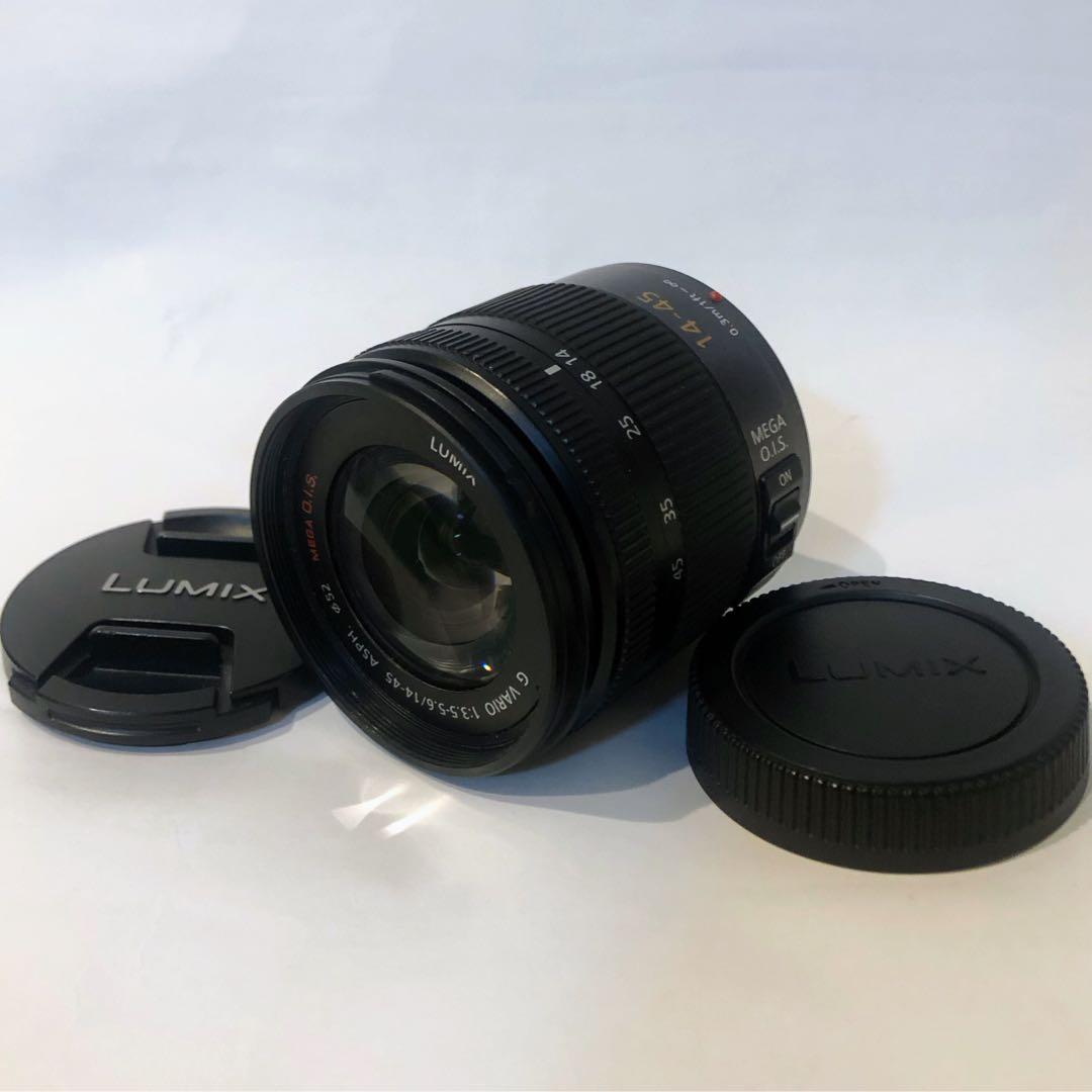 美品　LUMIX G VARIO 14-45mm MEGA O.I.S.
