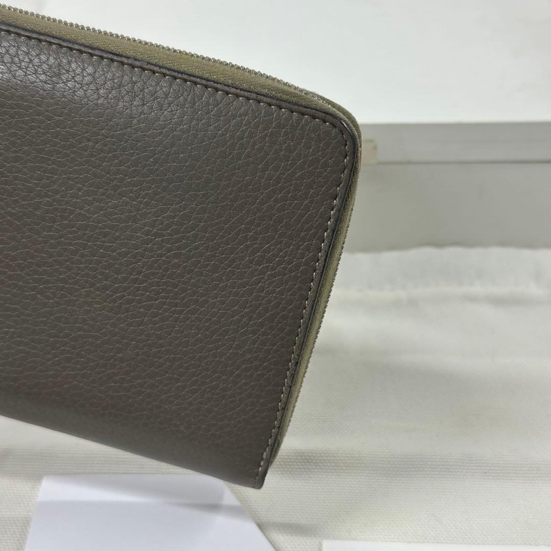 新品同様‼️ セリーヌ　CELINE 財布　長財布　バイカラー　ラウンドファスナー