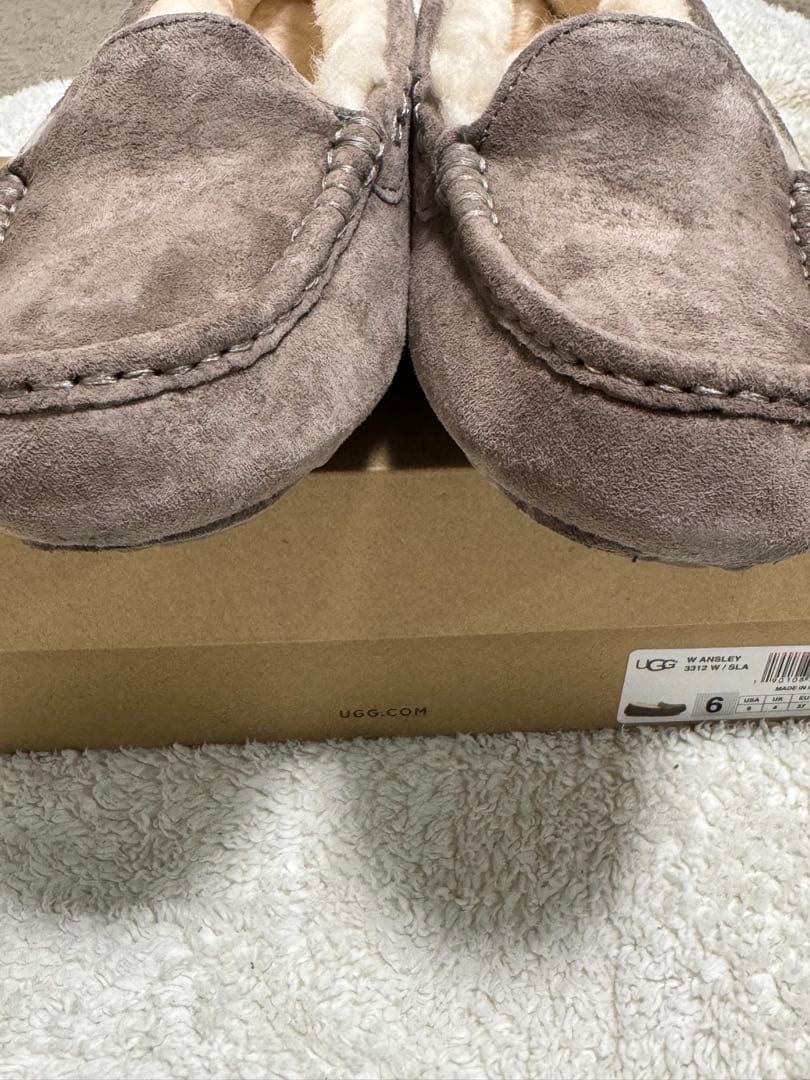 ［美品］UGG モカシン 23cm (USA6) Ansley SLA
