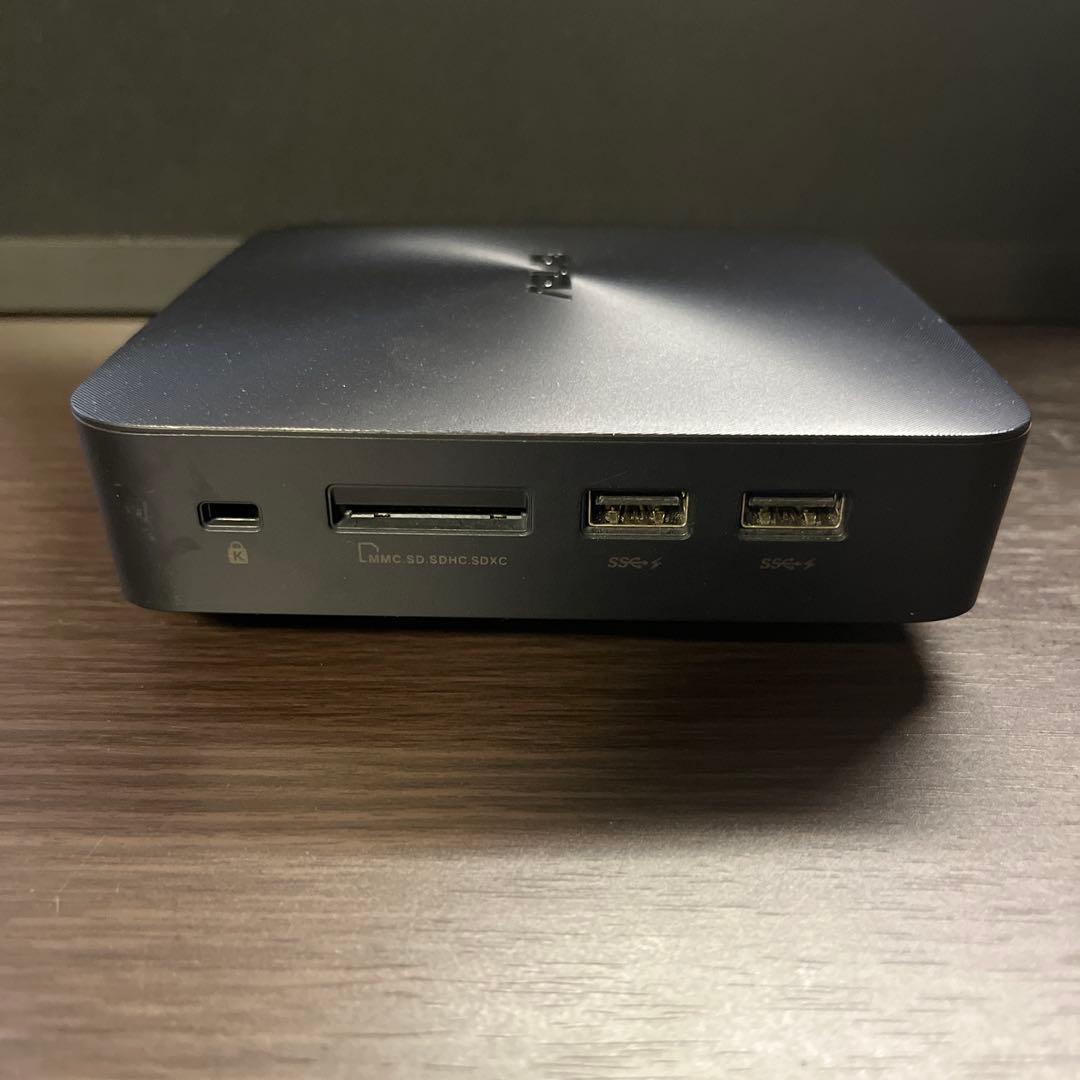 ミニPC ASUS UN42 Win10 SSD 256GB メモリ10GB