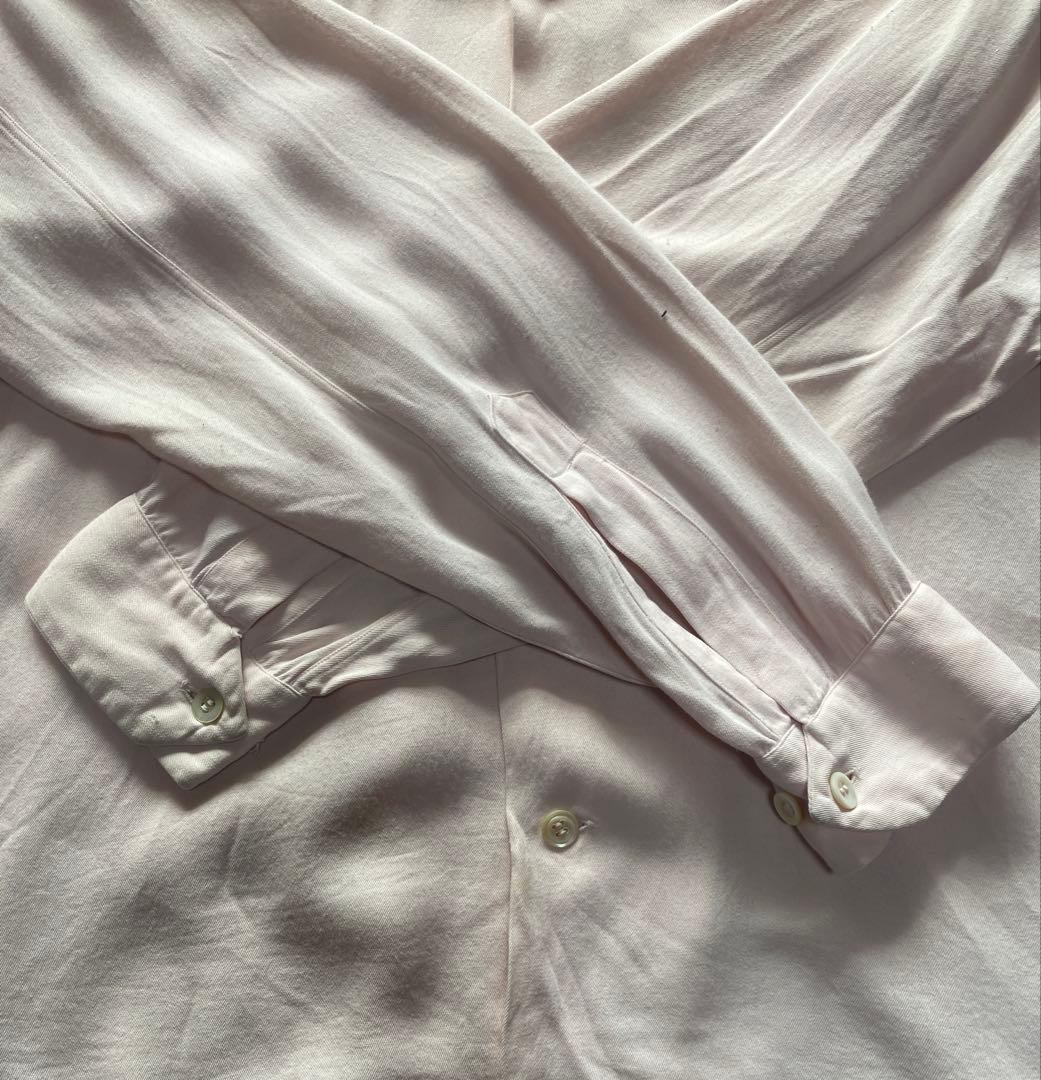 50's Tamarack ベイビーピンク レーヨンシャツ