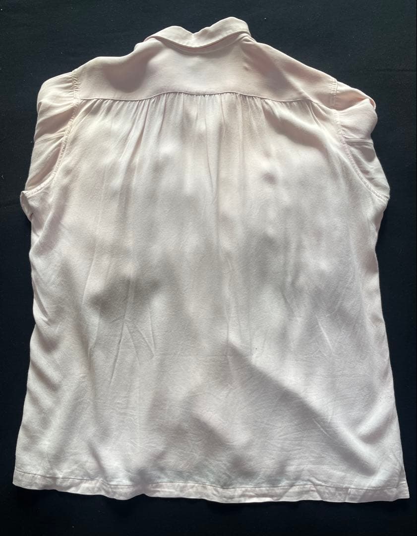 50's Tamarack ベイビーピンク レーヨンシャツ