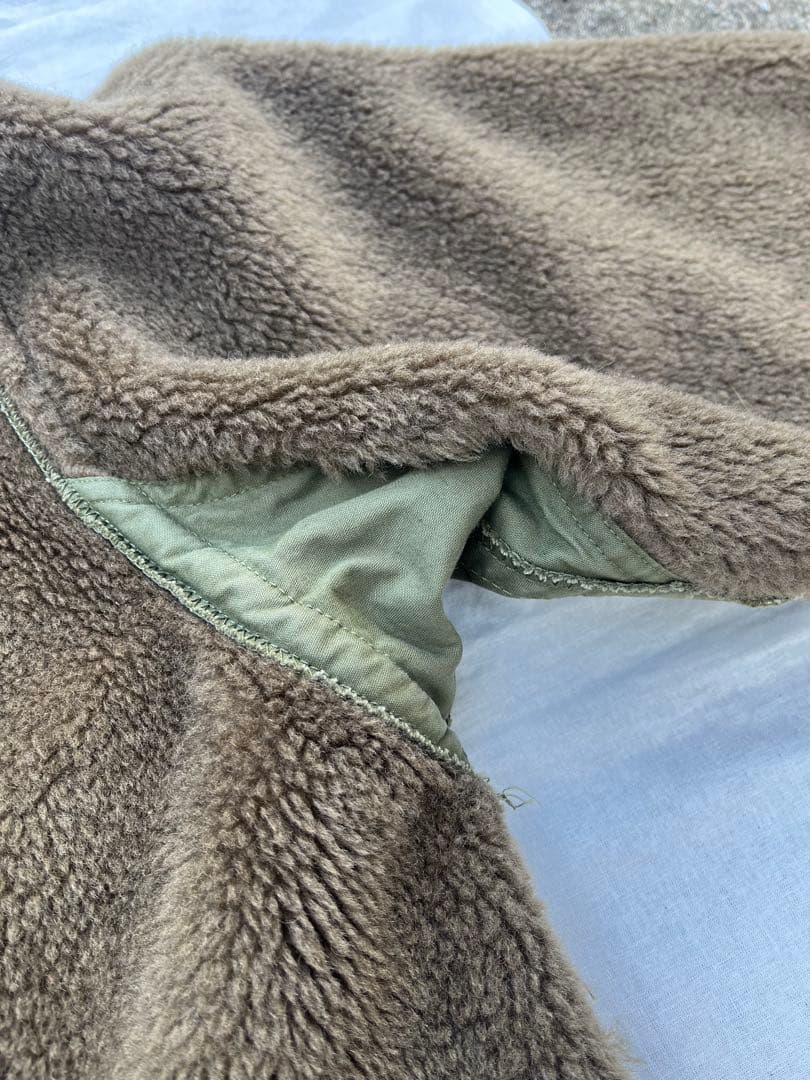 土日限定セール美品US.ARMYm-43 ALPACA ボアライナープルオーバー