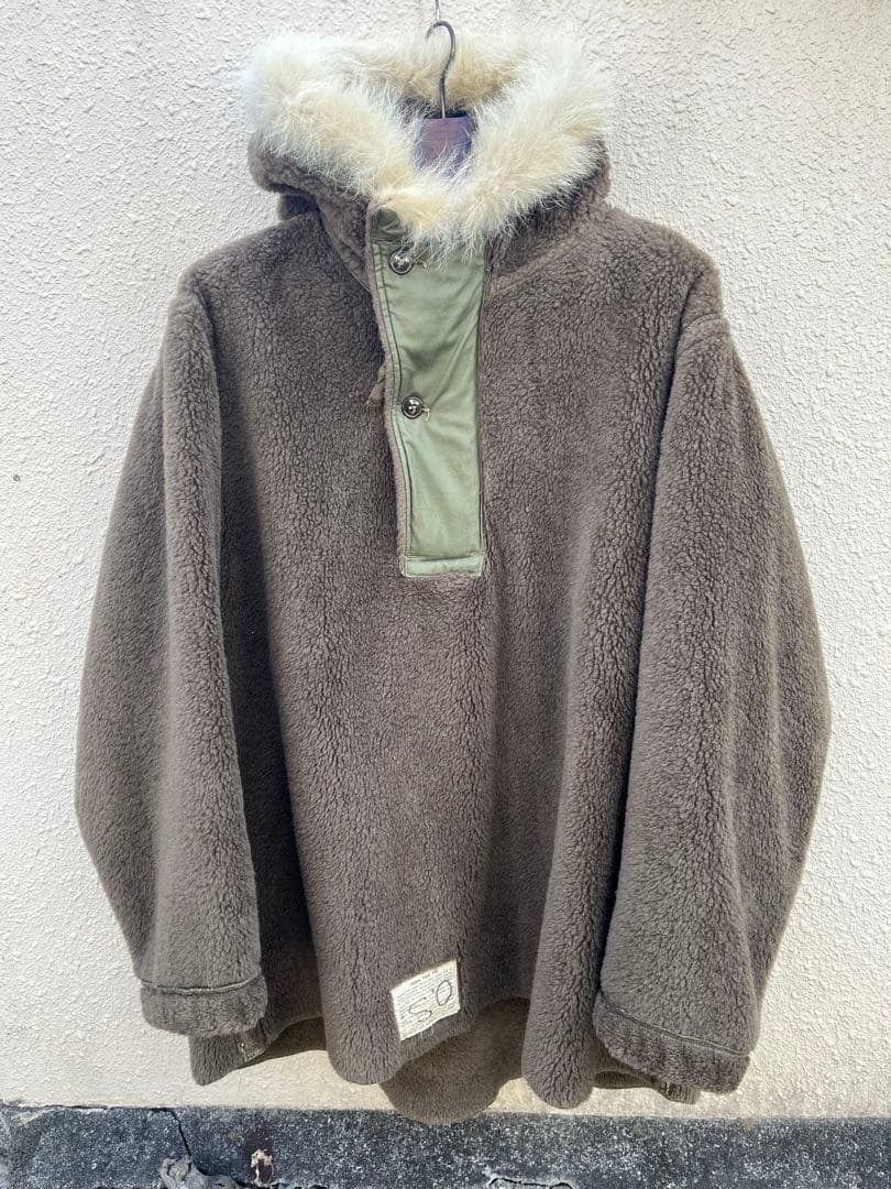 土日限定セール美品US.ARMYm-43 ALPACA ボアライナープルオーバー