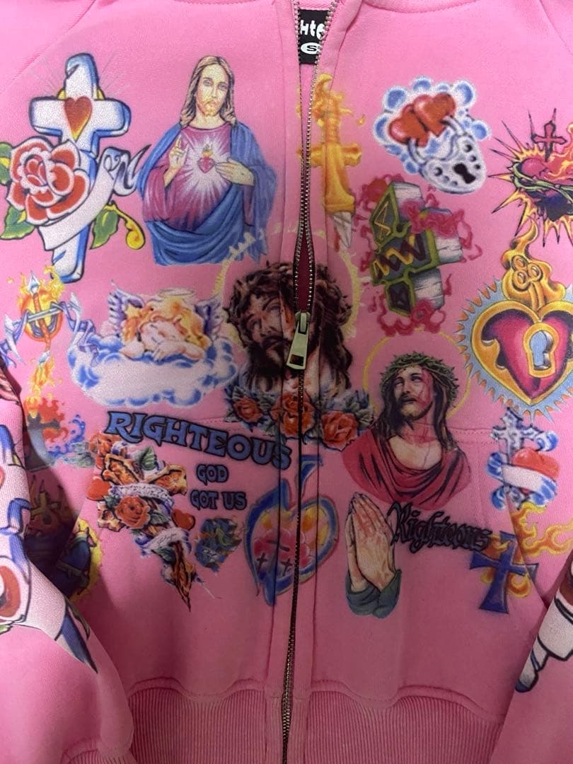 we are righteous hoodie 購入履歴あり　sp5der