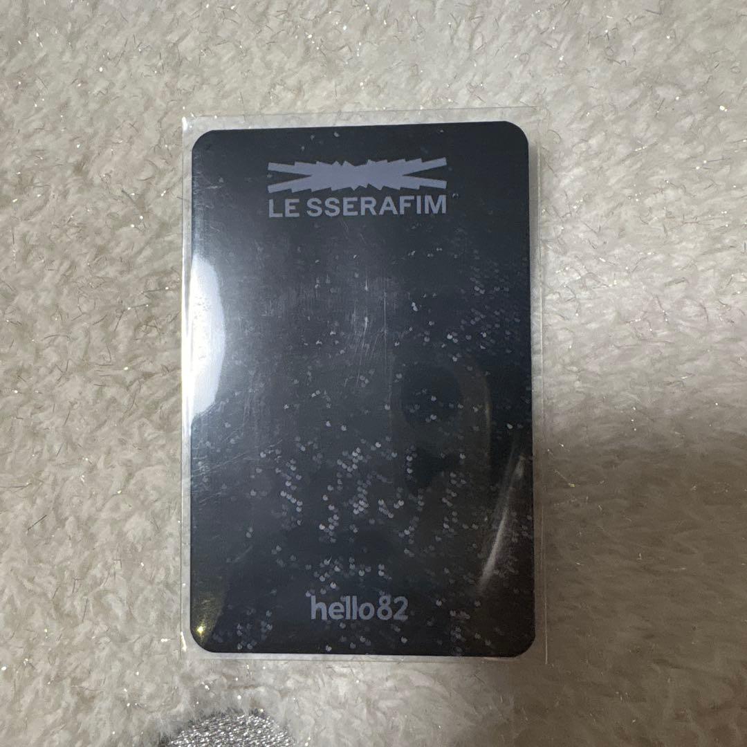 Le Sserafim ユンジン　コーチェラ　hello82 トレカ