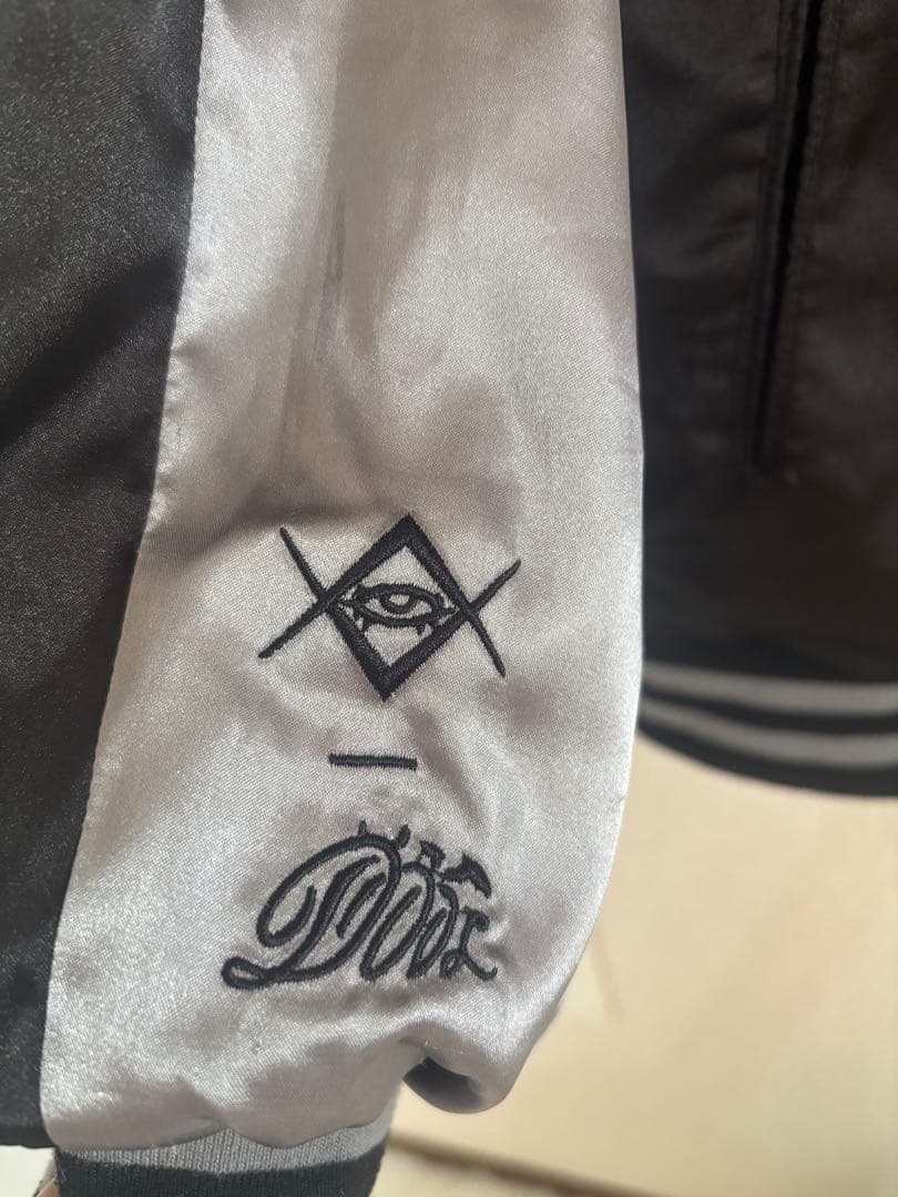 REFLEM×Dust Devilコラボスカジャン レフレム 地雷 パンク