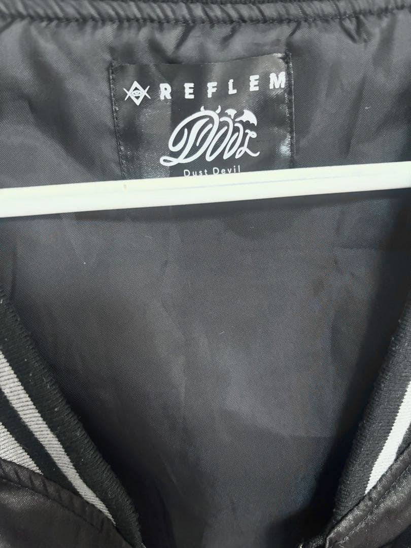 REFLEM×Dust Devilコラボスカジャン レフレム 地雷 パンク
