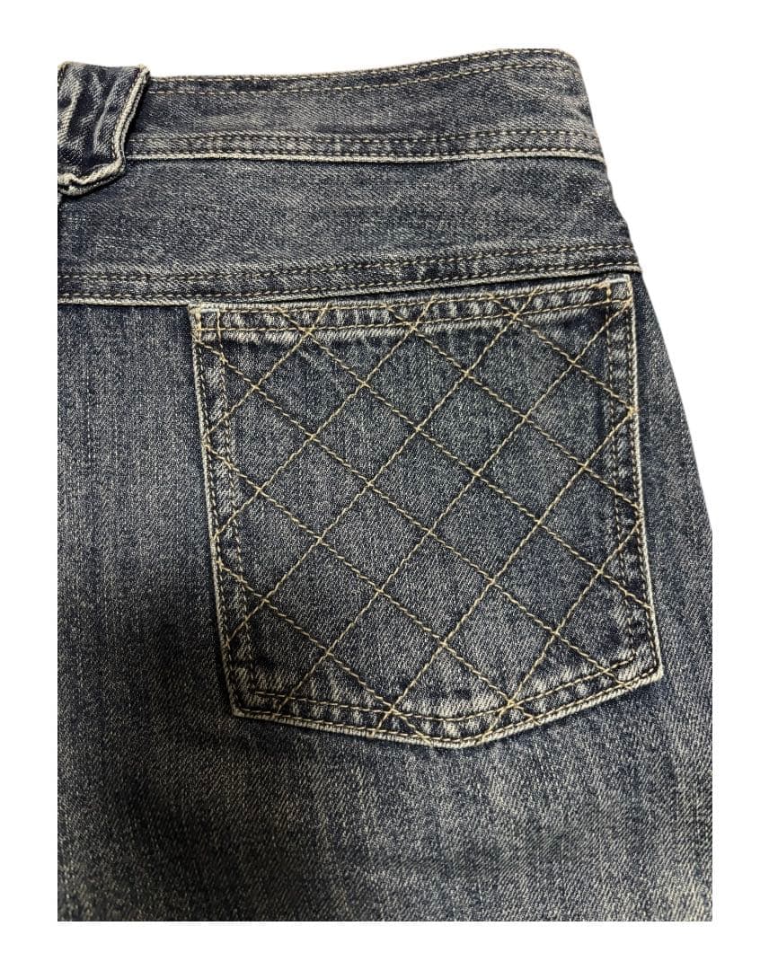 美品【LOULOU WILLOUGHBY】デニムバギーパンツ02 25年モデル