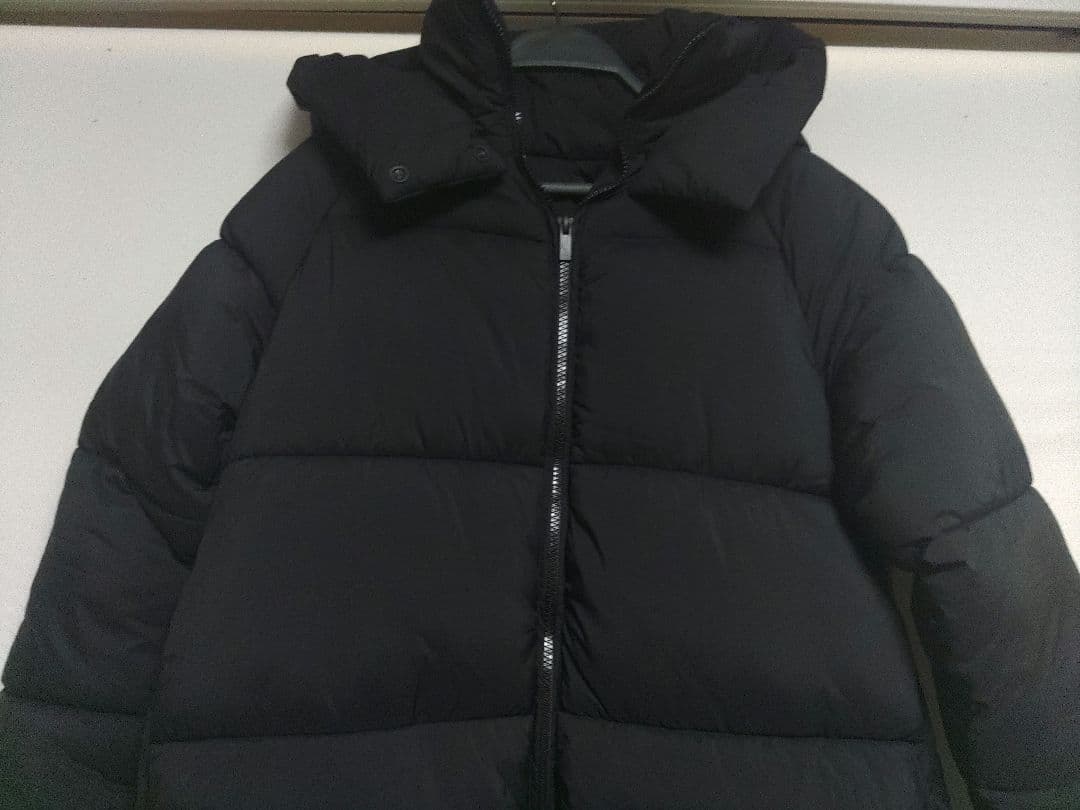 2024 ZARA ロング丈 ブラック ベンチコート