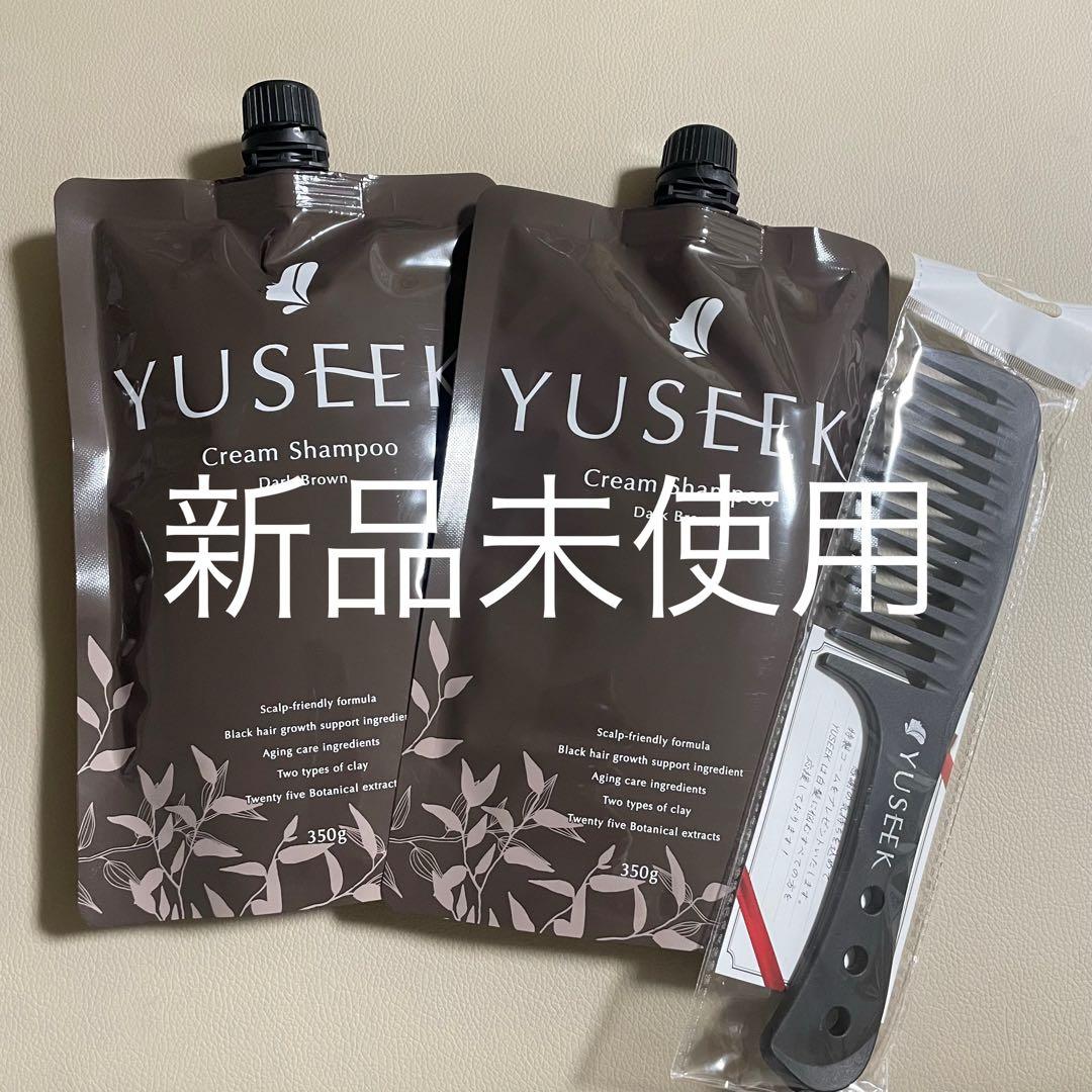 YUSEEK Cream Shampoo 350g 2個セット