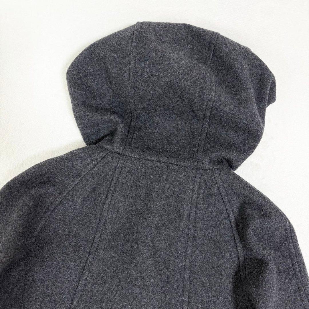 美品☆バーバリーブルーレーベル ダッフルコート チャコールグレー ノバチェック