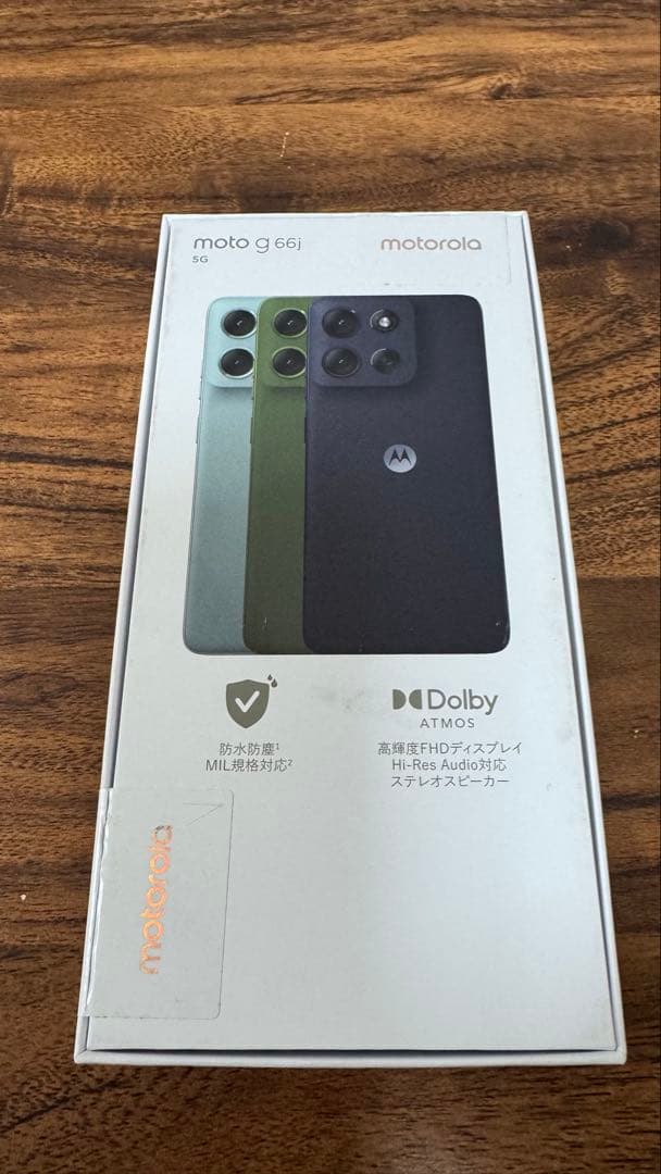 ほぼ新品 モトローラ moto g66j 5G