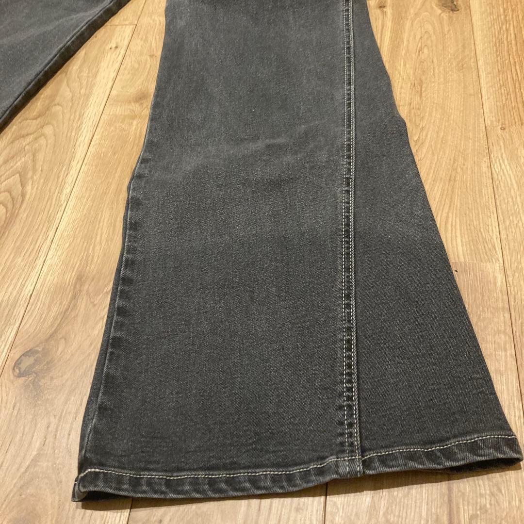 SNIDEL ジーンズ　スナイデル　デニム　ブラック　size00 ストレッチ