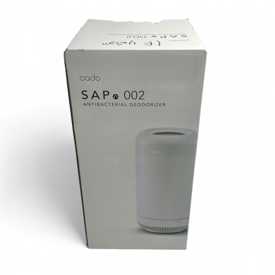 【未使用品】cado SAP 002 / 抗菌脱臭機 クールグレー①