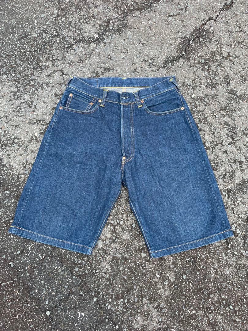 EVISU 大黒 デニムジーンズ W32黄色