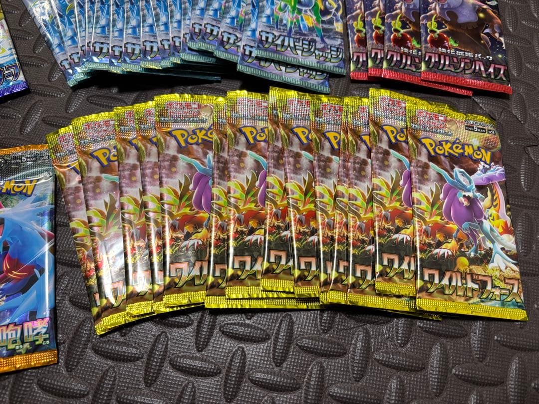 ポケモンカード パック まとめ売り　合計42パック