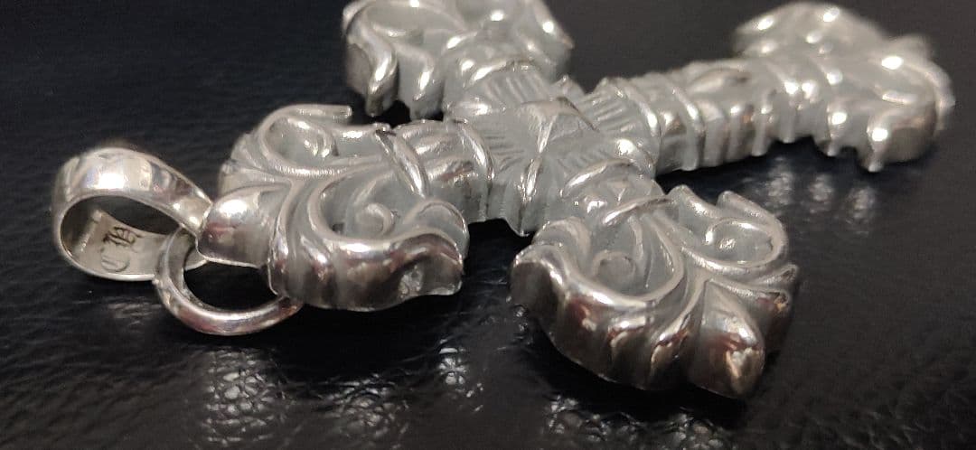 シルバー925　フィリグリークロスペンダント　Silver925 ネックレス