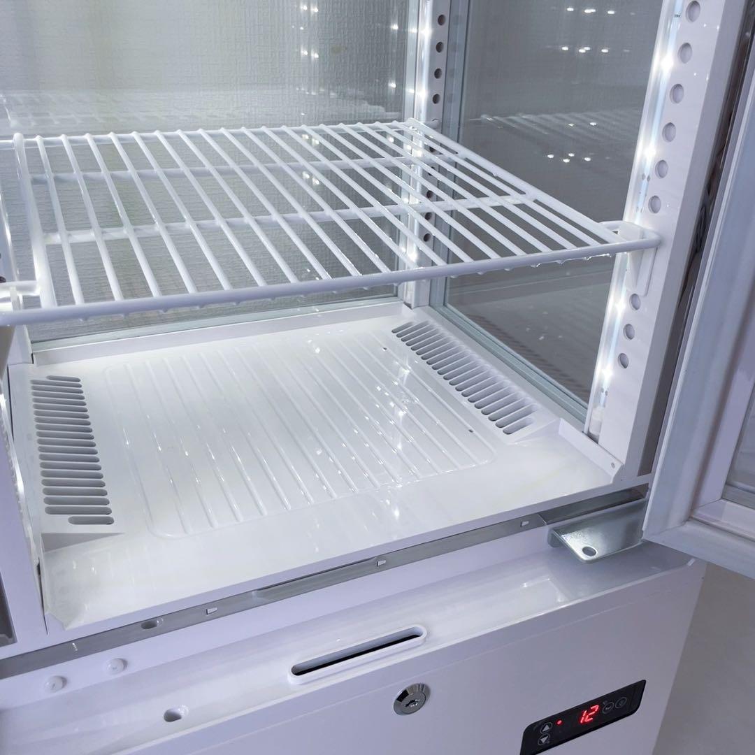 新品　透明　ガラス　JCM 4面ガラス 冷蔵ショーケース　冷蔵庫　ショーケース