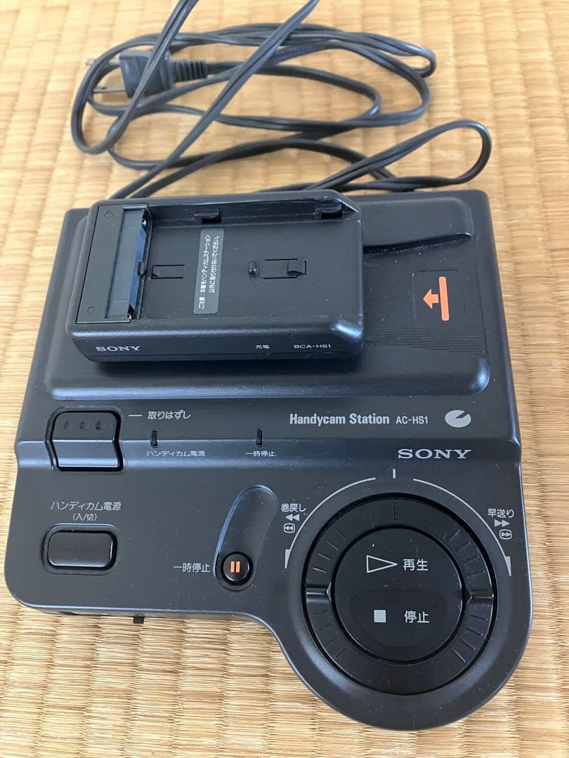 SONY Handycam SC7 Hi8 ＋ステーションセット ★ジャンク品