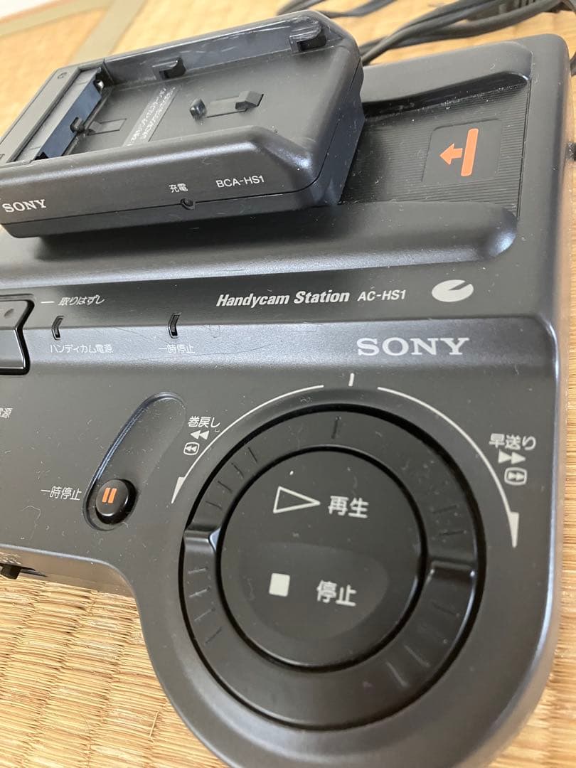 SONY Handycam SC7 Hi8 ＋ステーションセット ★ジャンク品