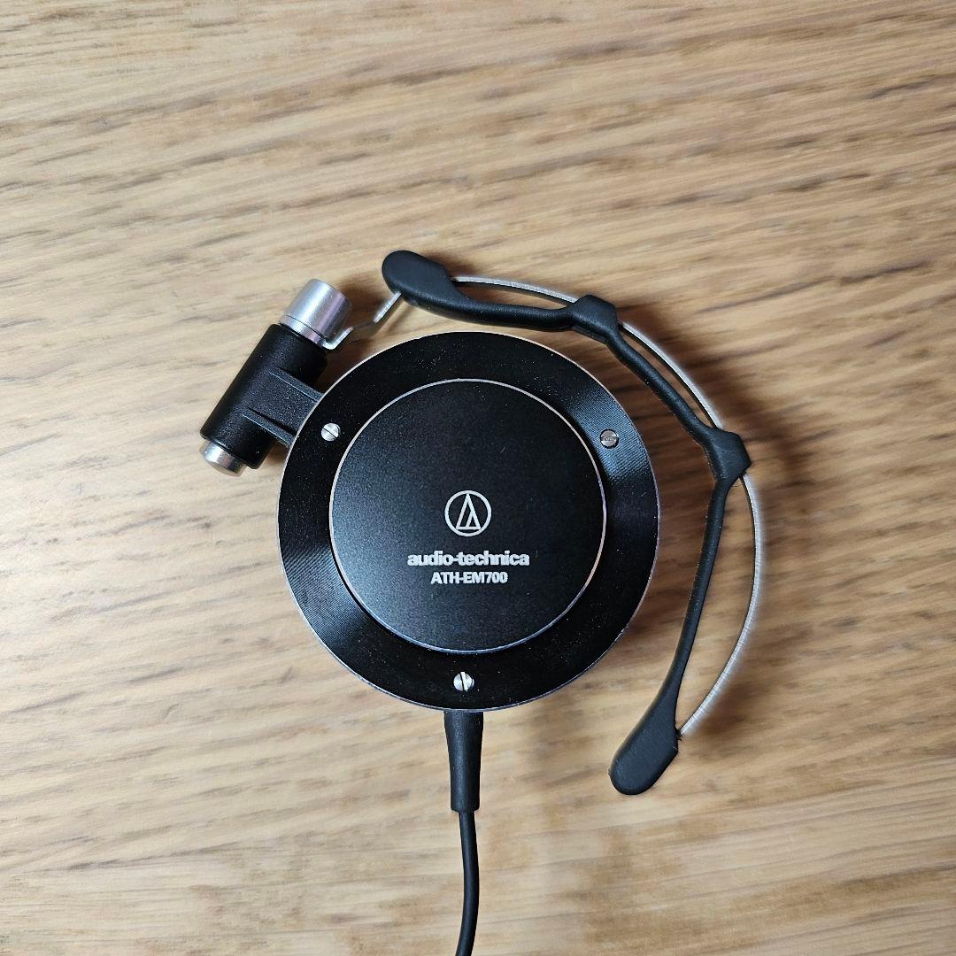 audio-technica ATH-EM700 ブラック 有線ヘッドホン