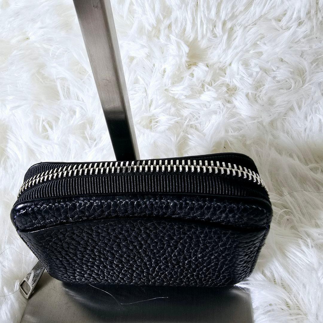 MAISON TAKUYA ブラック ケース ラウンド ジップ