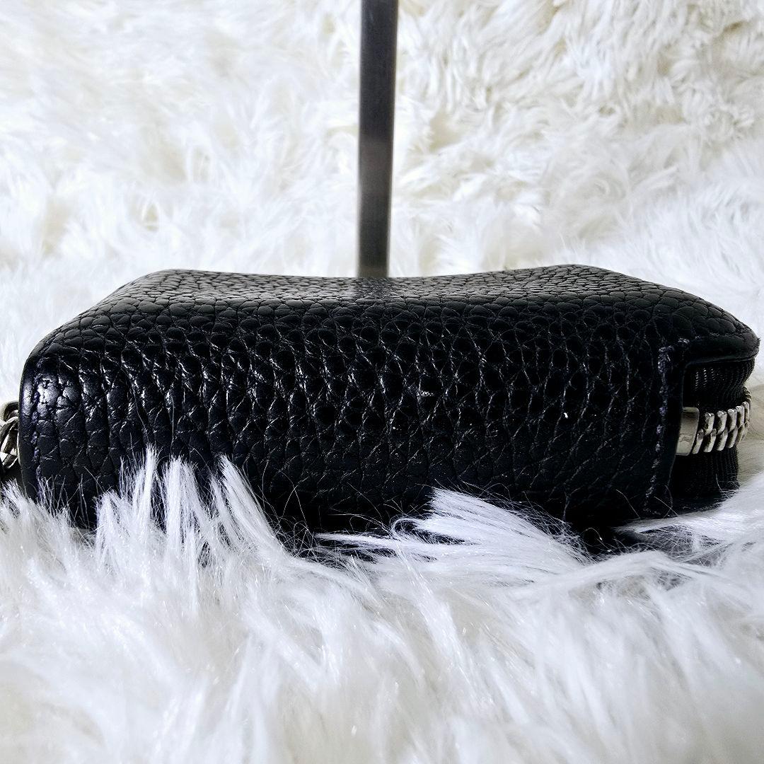 MAISON TAKUYA ブラック ケース ラウンド ジップ